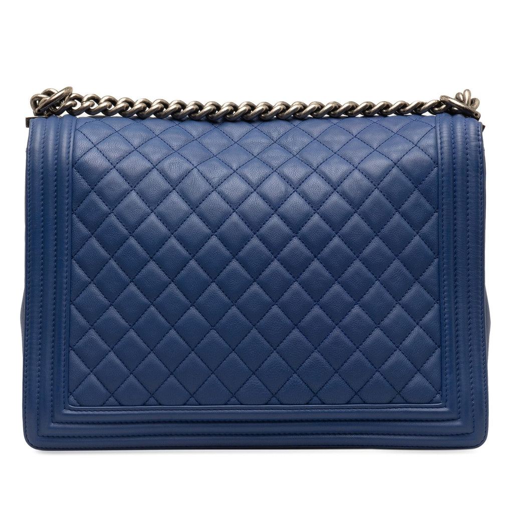 Chanel Large Lambskin Boy Flap (SHG-u6C00y)