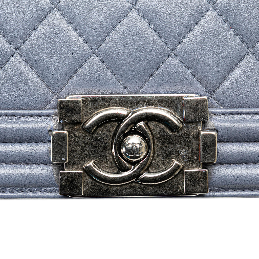 Chanel Large Lambskin Boy Flap