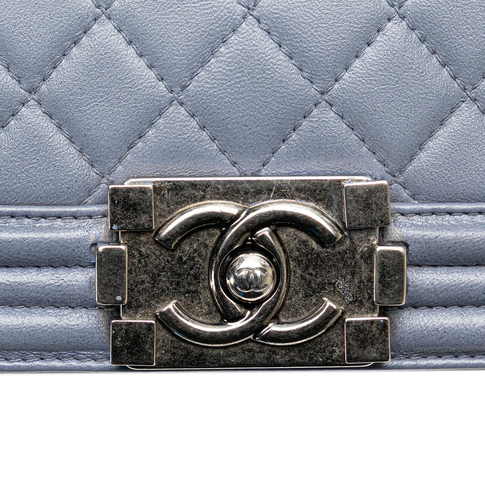Chanel Large Lambskin Boy Flap
