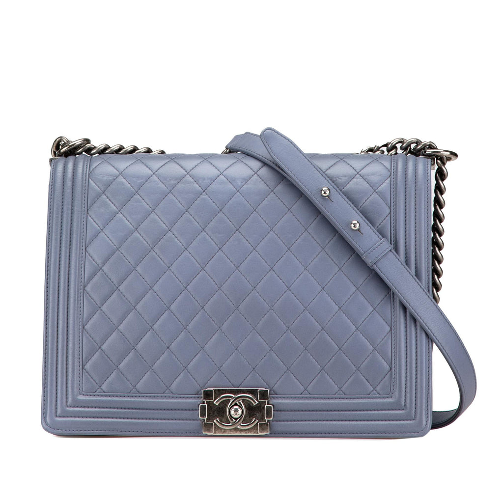 Chanel Large Lambskin Boy Flap