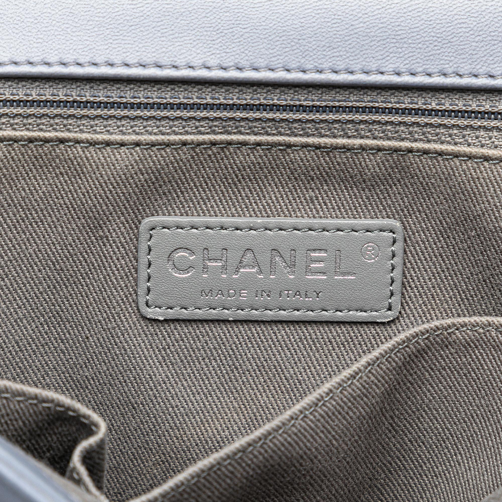 Chanel Large Lambskin Boy Flap