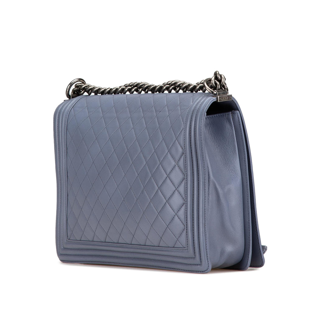 Chanel Large Lambskin Boy Flap