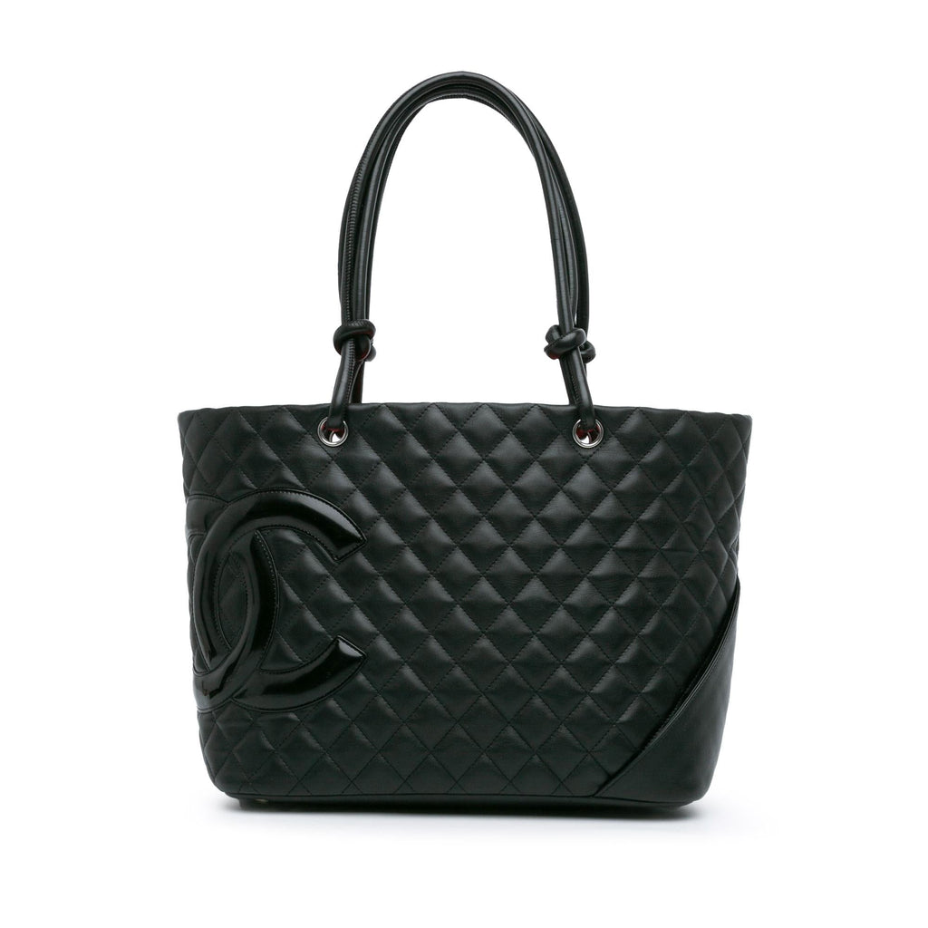 Chanel Large Lambskin Cambon Ligne Tote (SHG-kb1KMh)