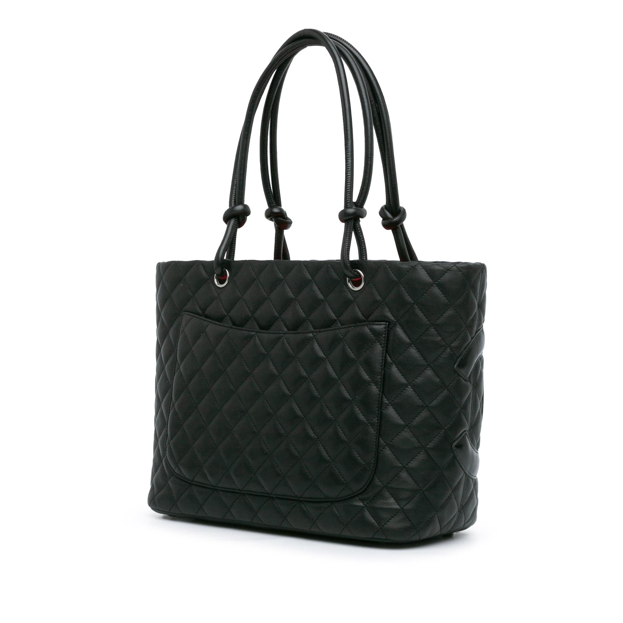 Chanel Large Lambskin Cambon Ligne Tote (SHG-kb1KMh)