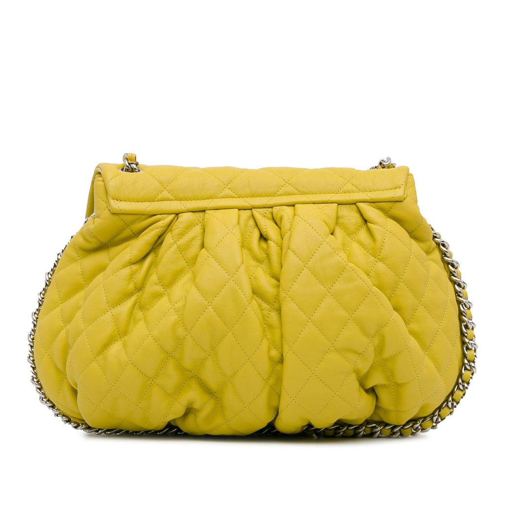 Chanel Large Lambskin Chain Around Flap (SHG-XF6XZl)