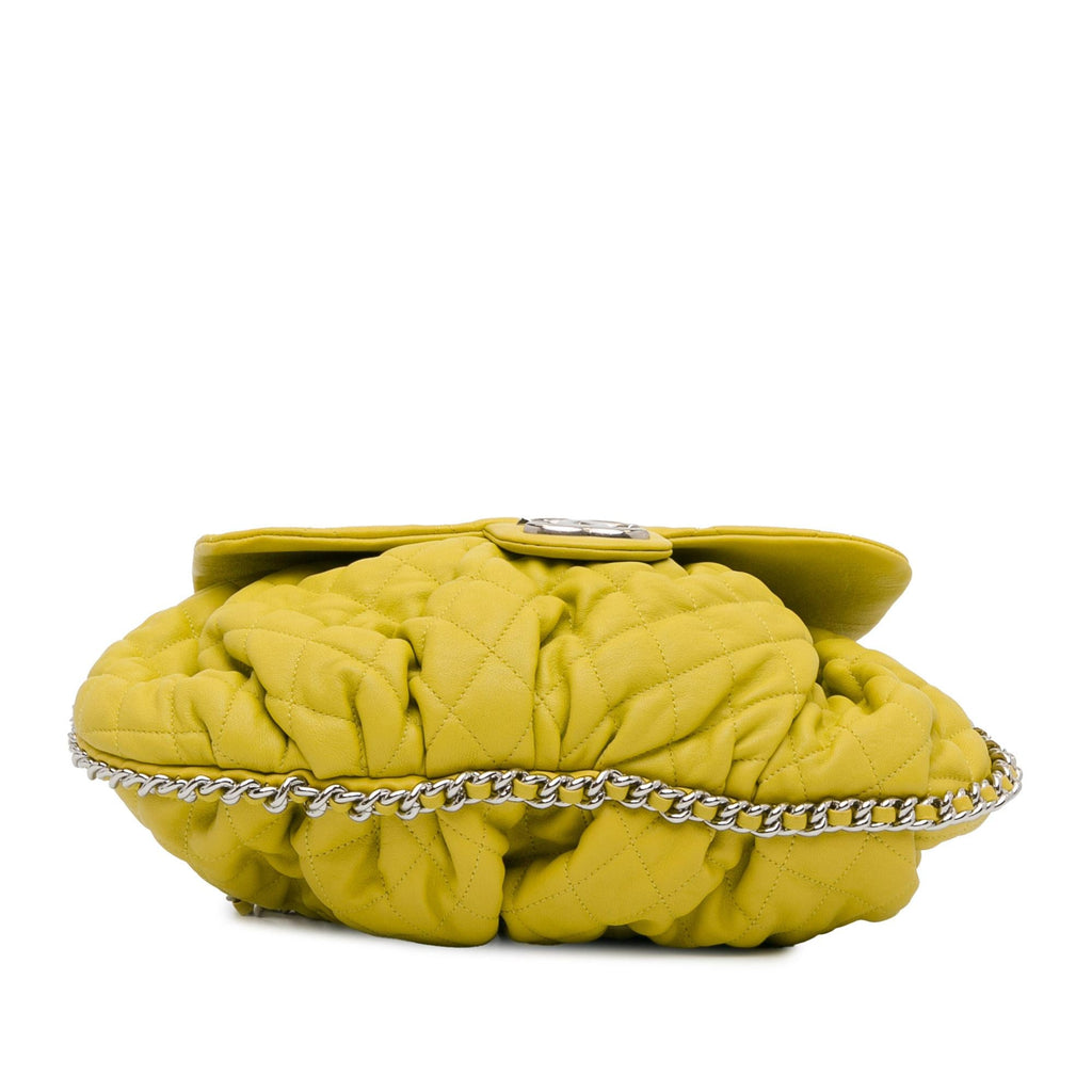 Chanel Large Lambskin Chain Around Flap (SHG-XF6XZl)