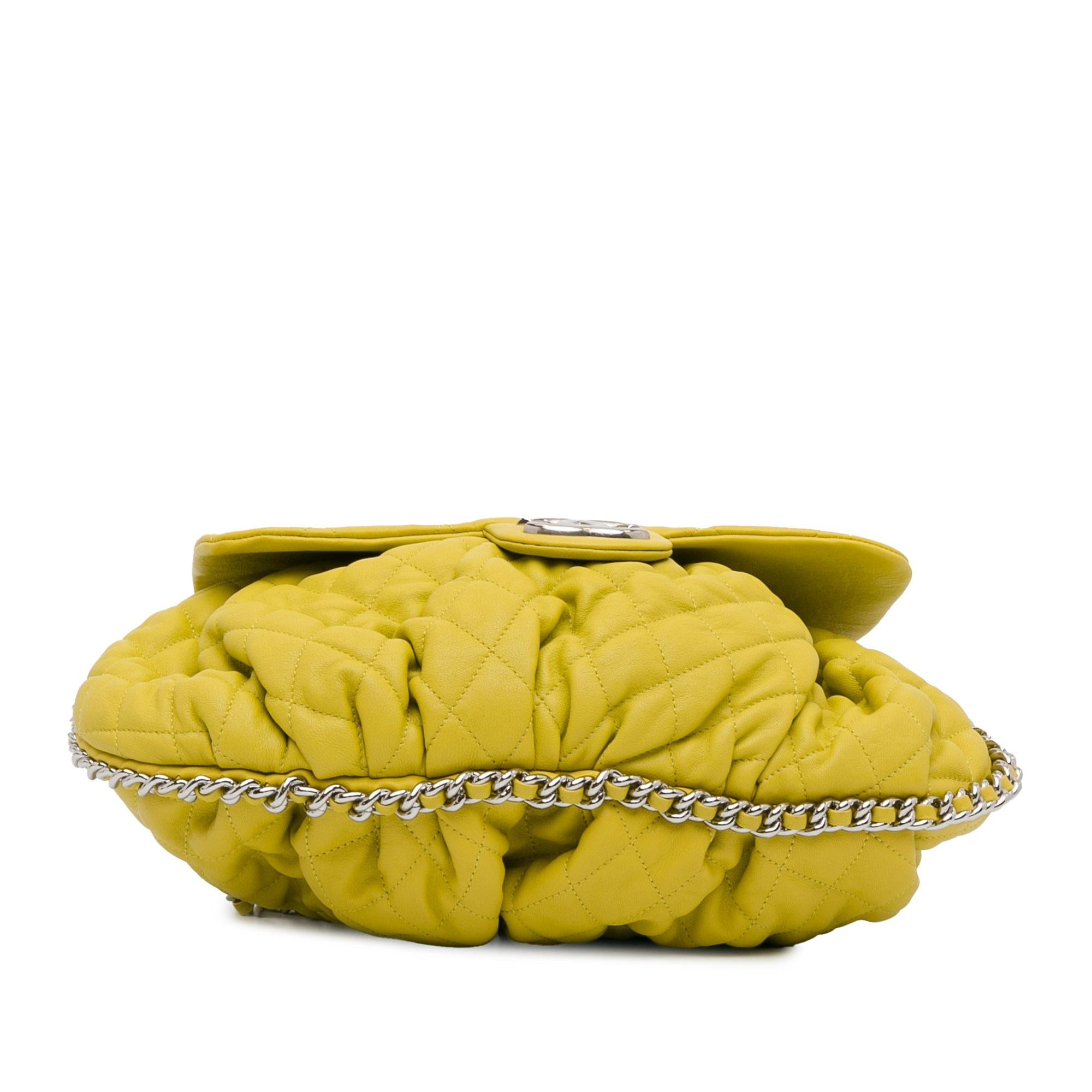 Chanel Large Lambskin Chain Around Flap (SHG-XF6XZl)
