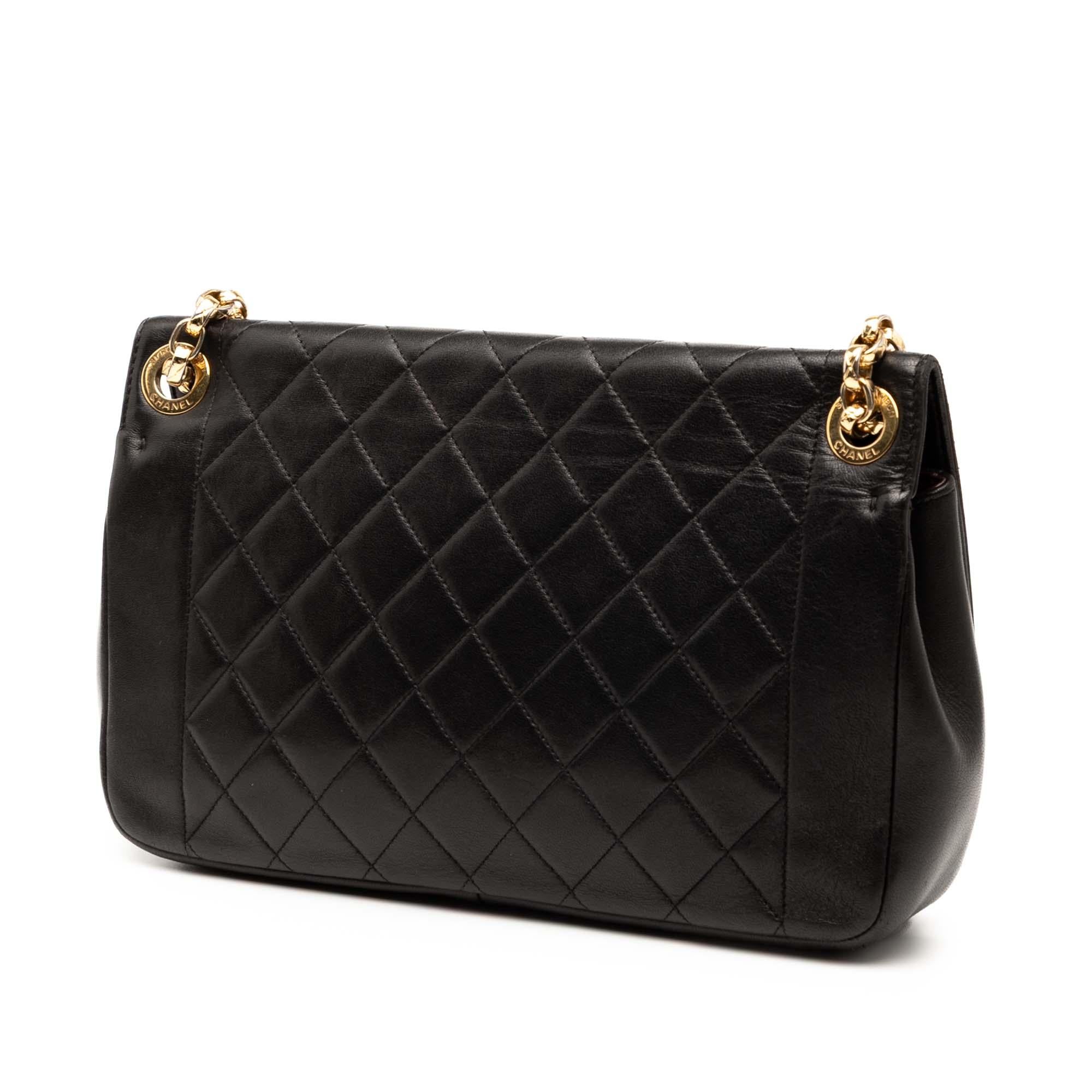 Chanel Large Lambskin Chic With Me Flap