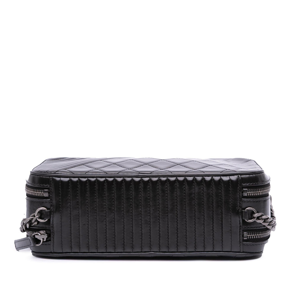 Chanel Large Lambskin Coco Boy Camera Bag