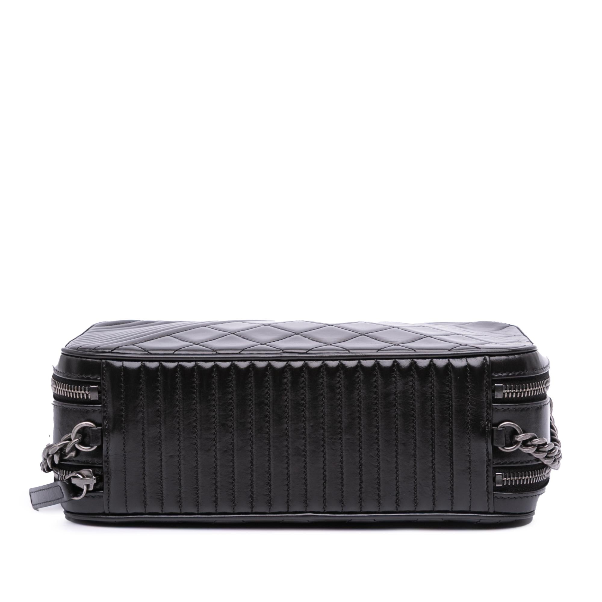 Chanel Large Lambskin Coco Boy Camera Bag