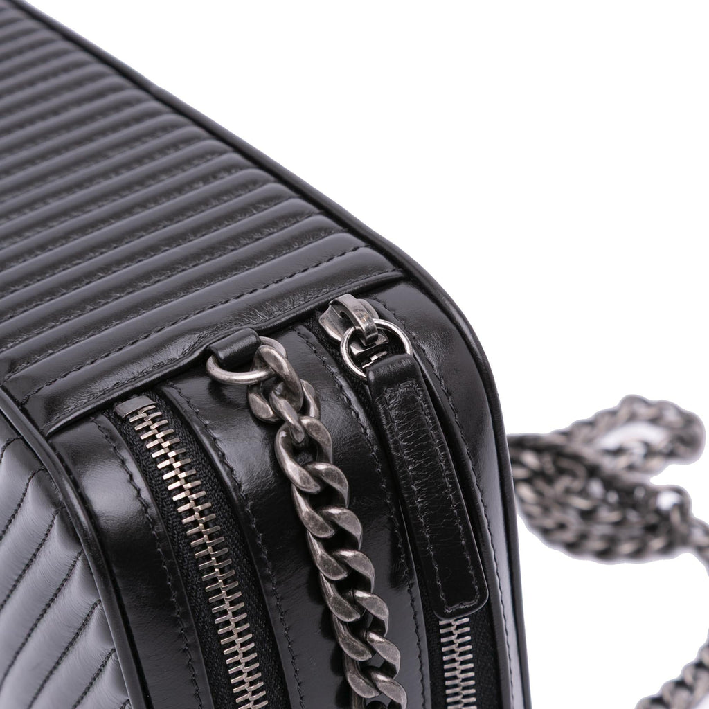 Chanel Large Lambskin Coco Boy Camera Bag