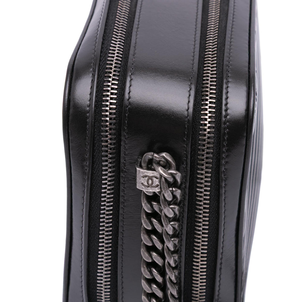Chanel Large Lambskin Coco Boy Camera Bag
