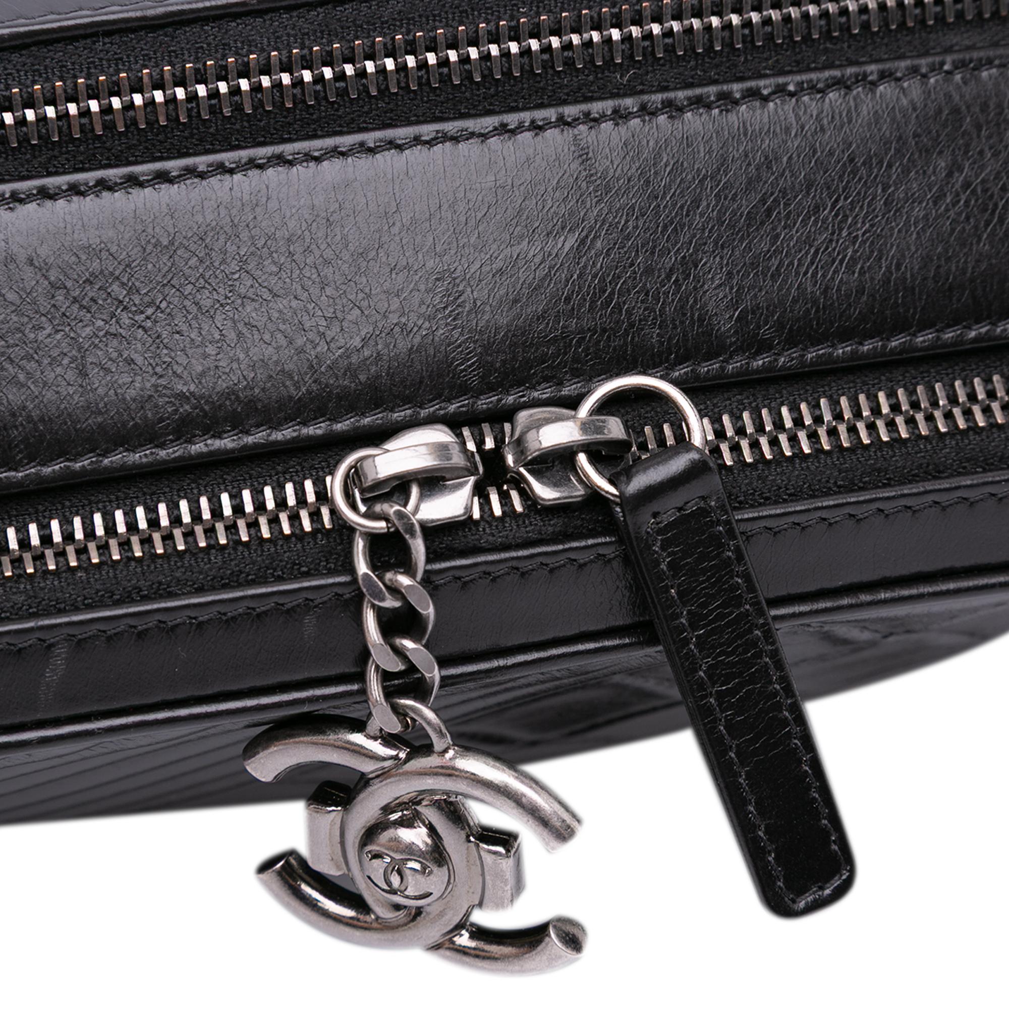 Chanel Large Lambskin Coco Boy Camera Bag
