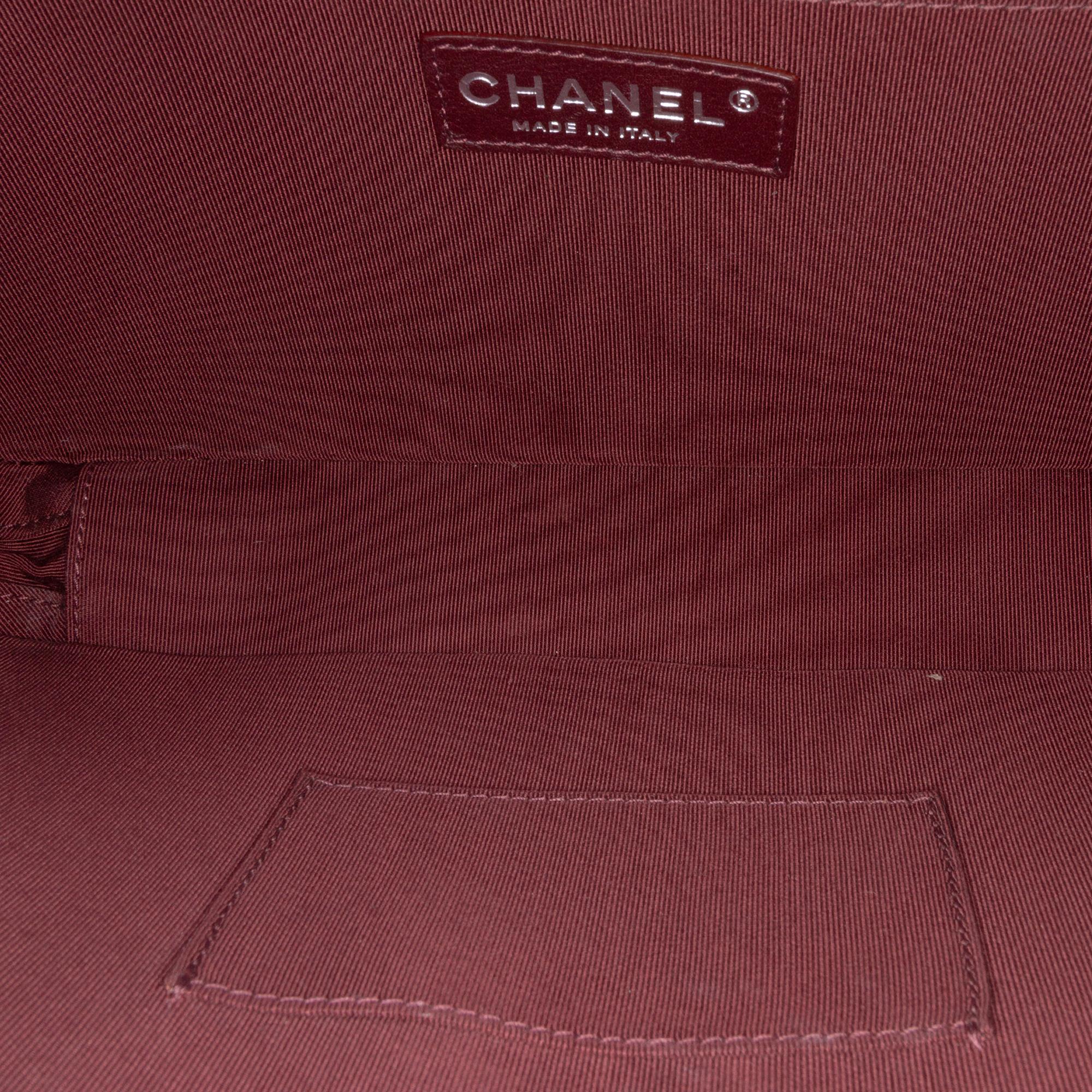 Chanel Large Lambskin Coco Boy Camera Bag