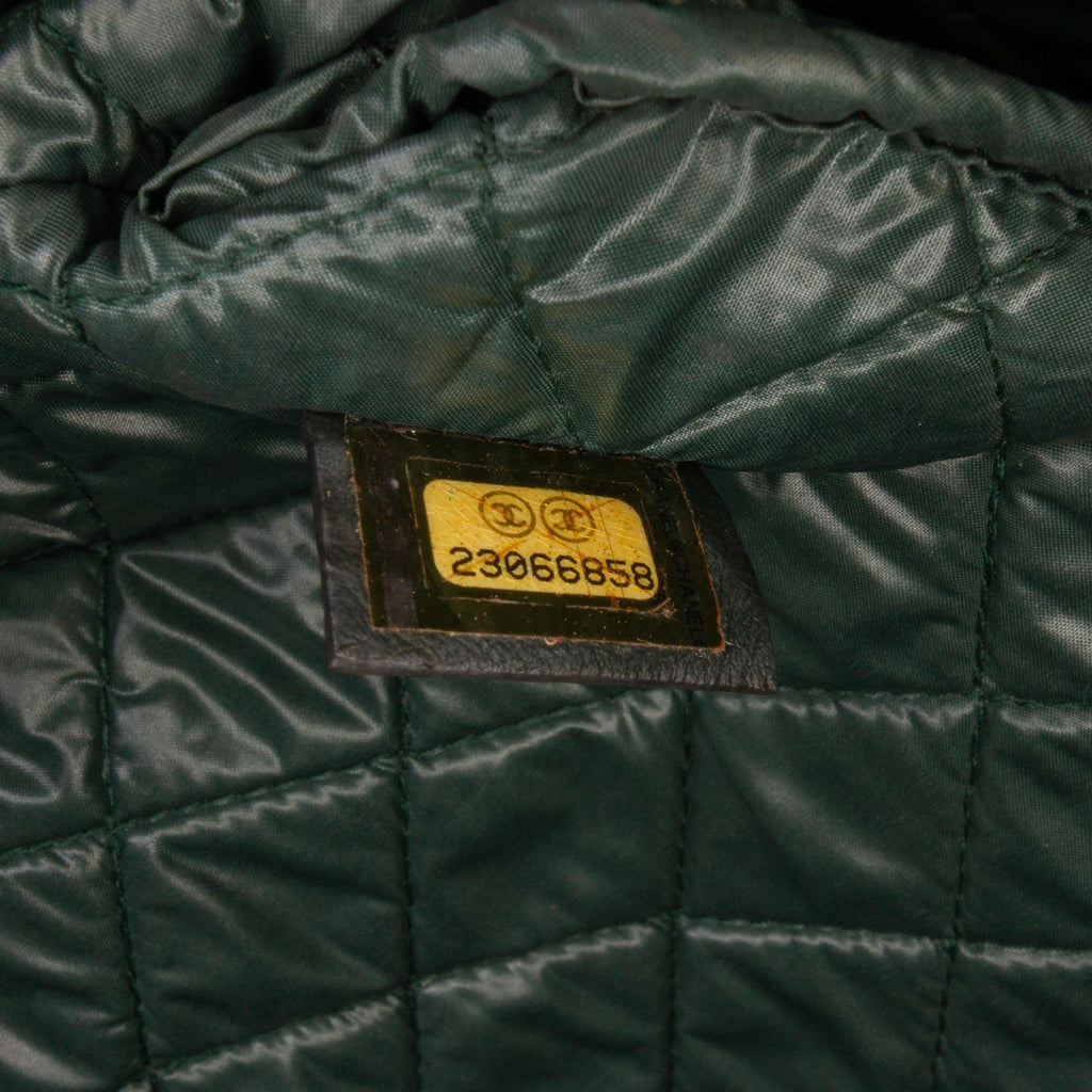 Chanel Large Lambskin Colorblock Patchwork O Case