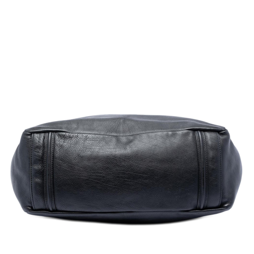 Chanel Large Lambskin Mademoiselle Lock Jewelry Chain Tote