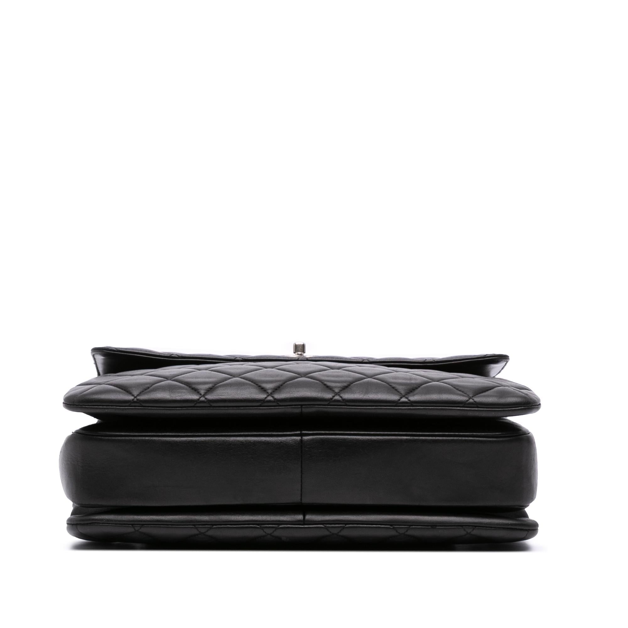 Chanel Large Lambskin Trendy CC Top Handle Bag