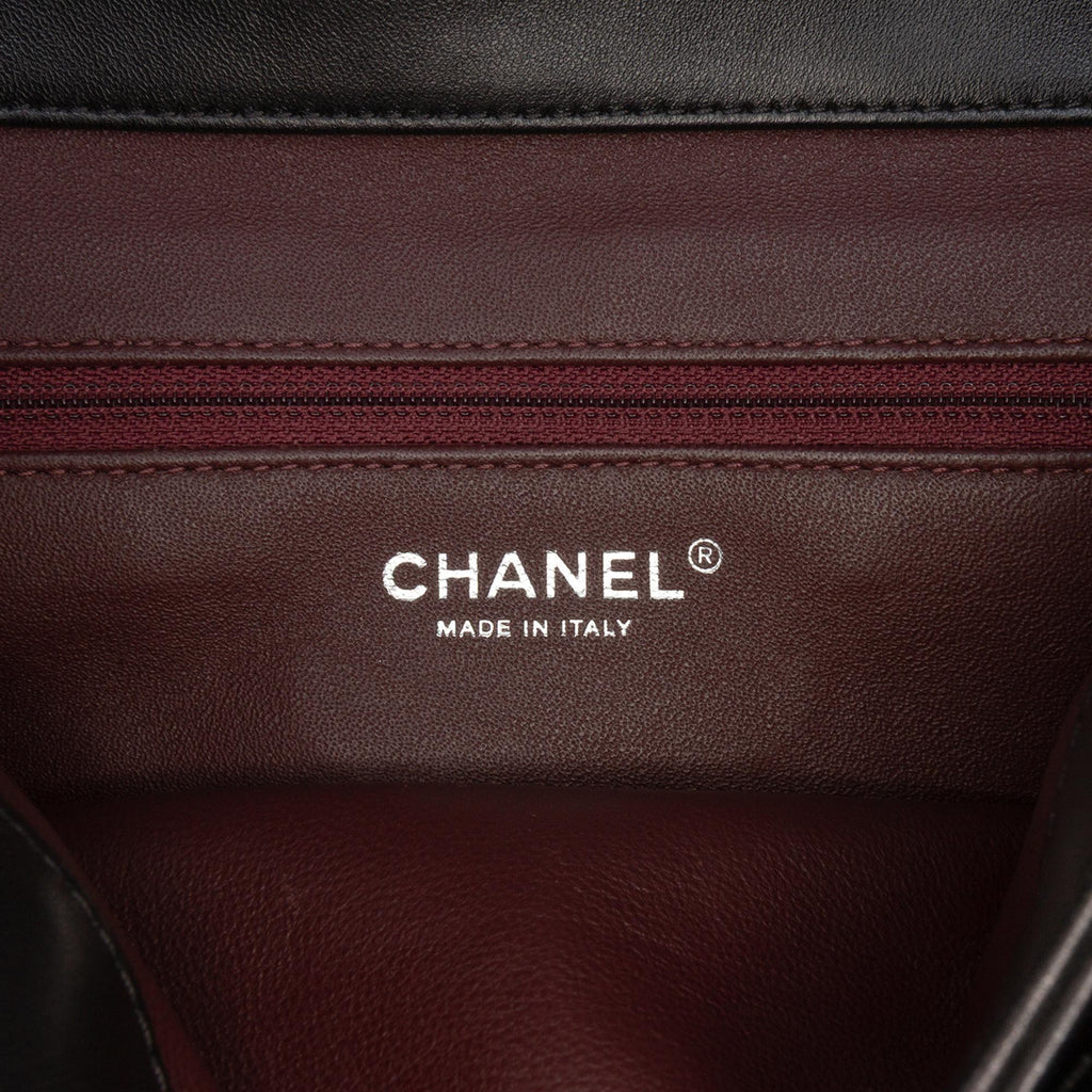 Chanel Large Lambskin Trendy CC Top Handle Bag