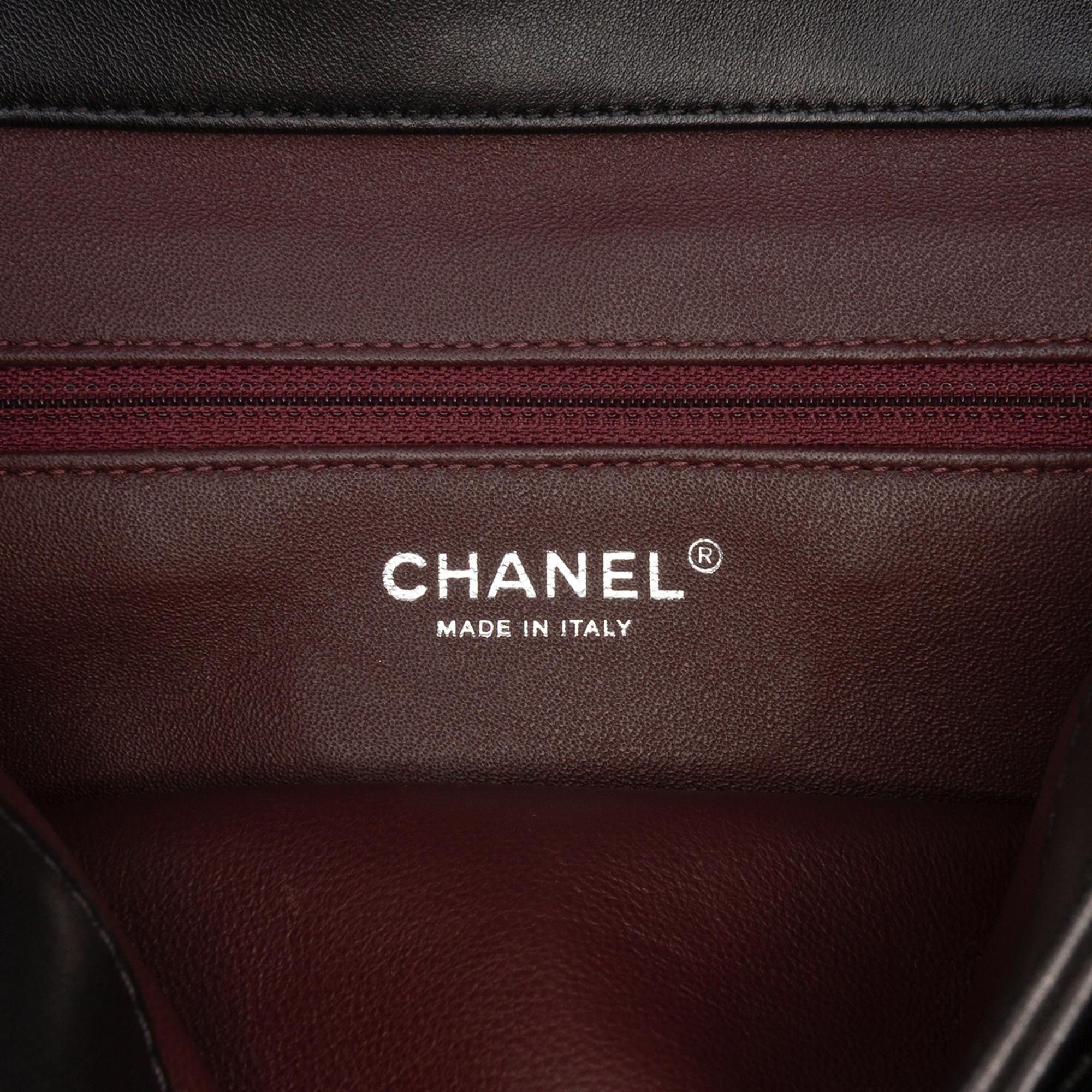Chanel Large Lambskin Trendy CC Top Handle Bag