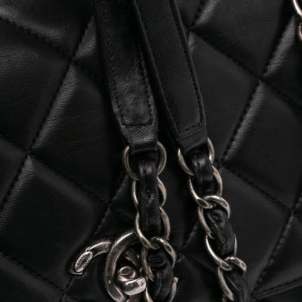 Chanel Large Lambskin Trendy CC Top Handle Bag