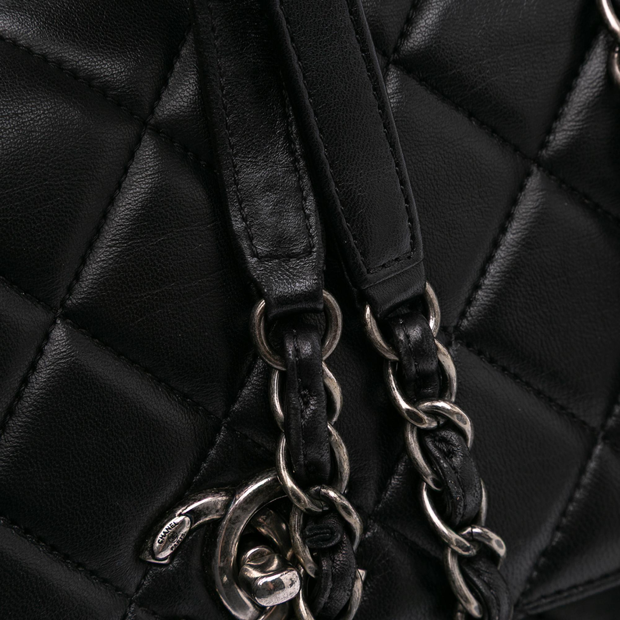 Chanel Large Lambskin Trendy CC Top Handle Bag
