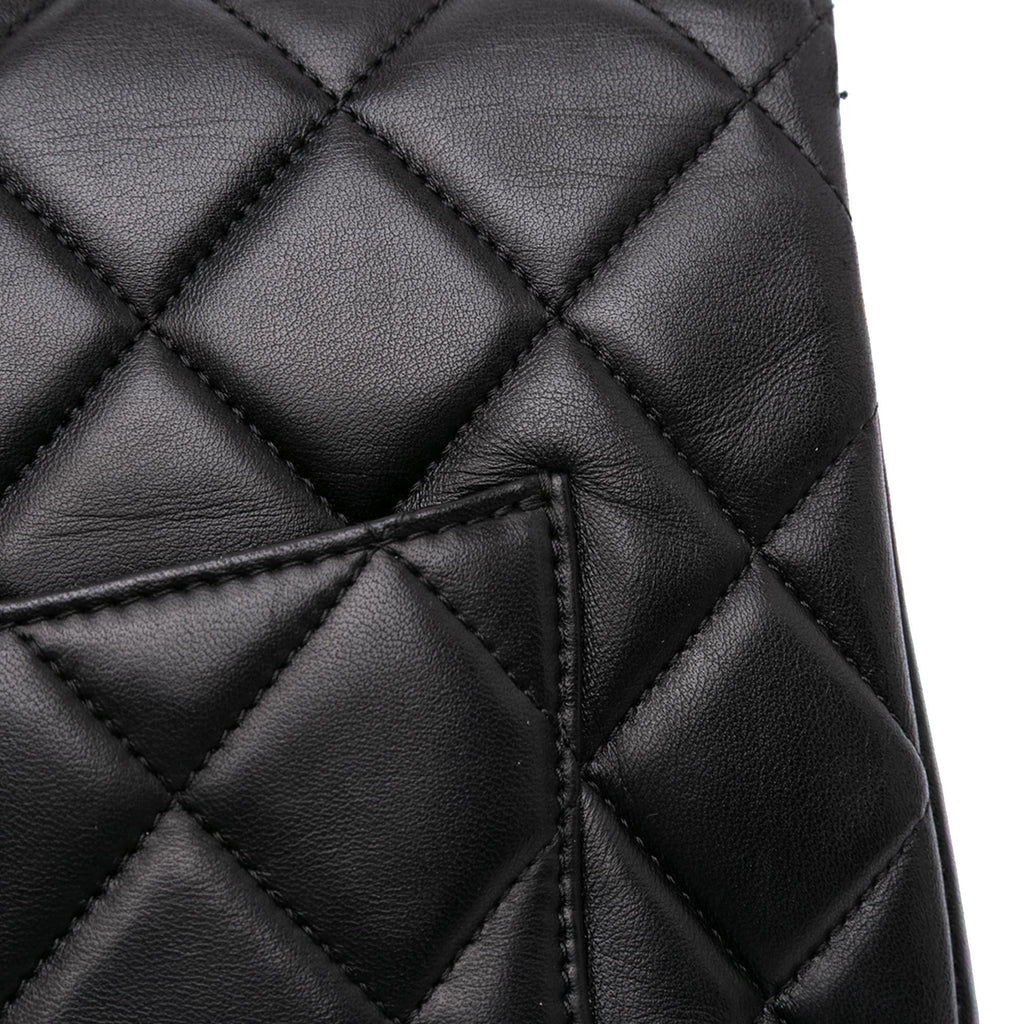 Chanel Large Lambskin Trendy CC Top Handle Bag