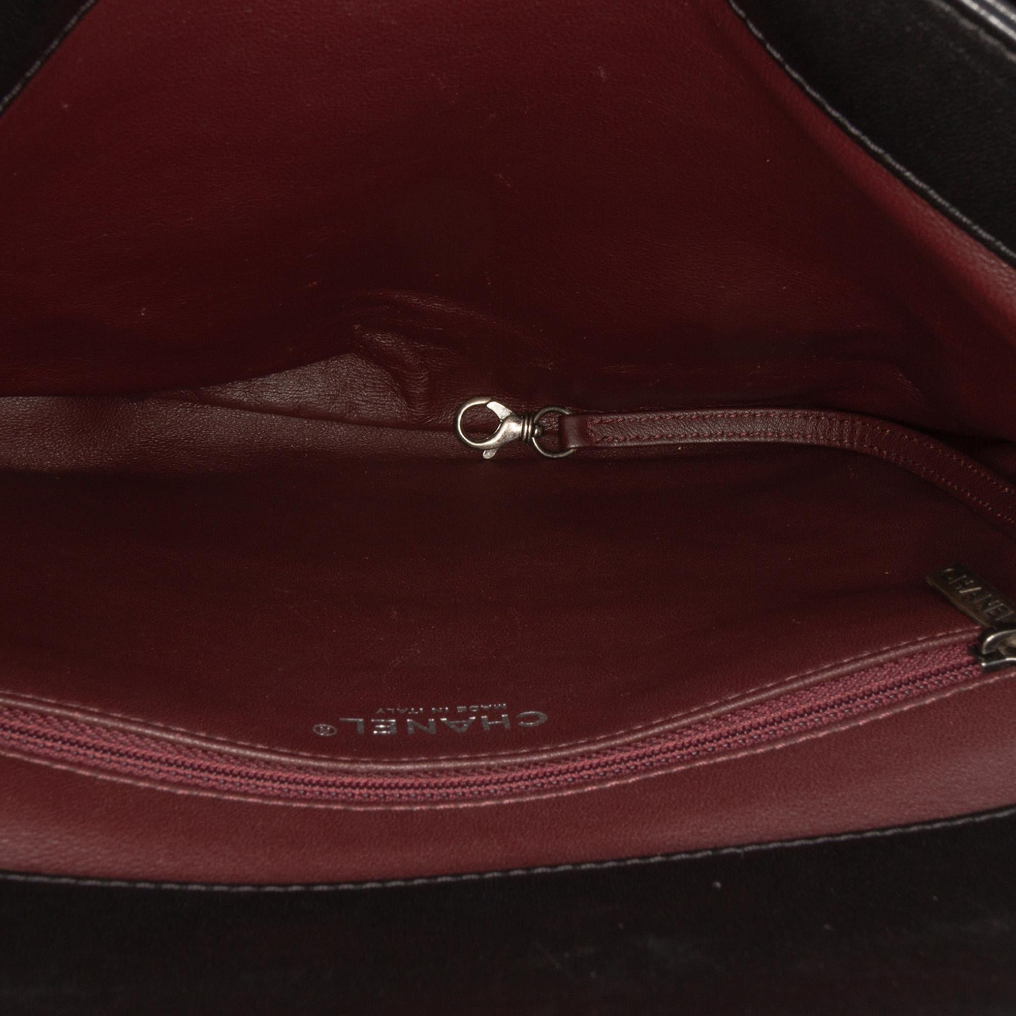 Chanel Large Lambskin Trendy CC Top Handle Bag