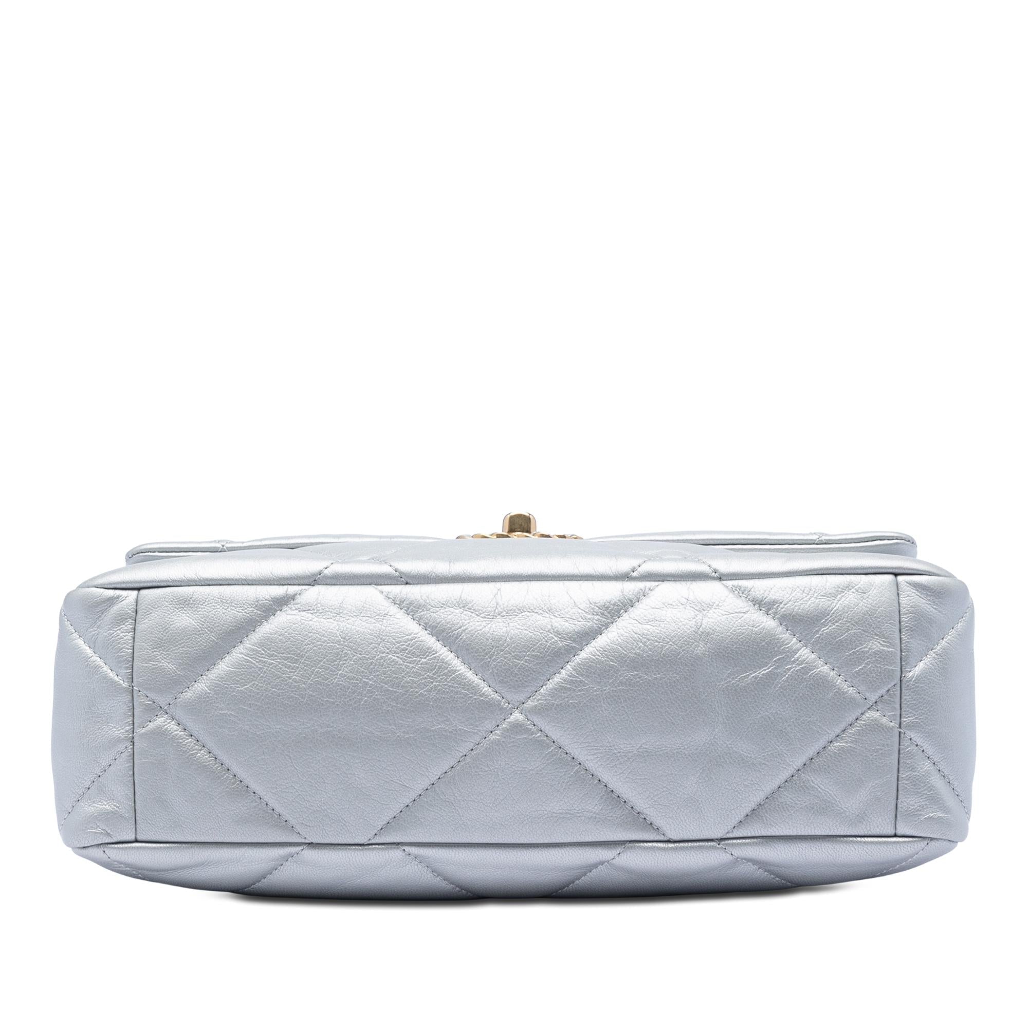 Chanel Large Metallic Lambskin 19 Flap