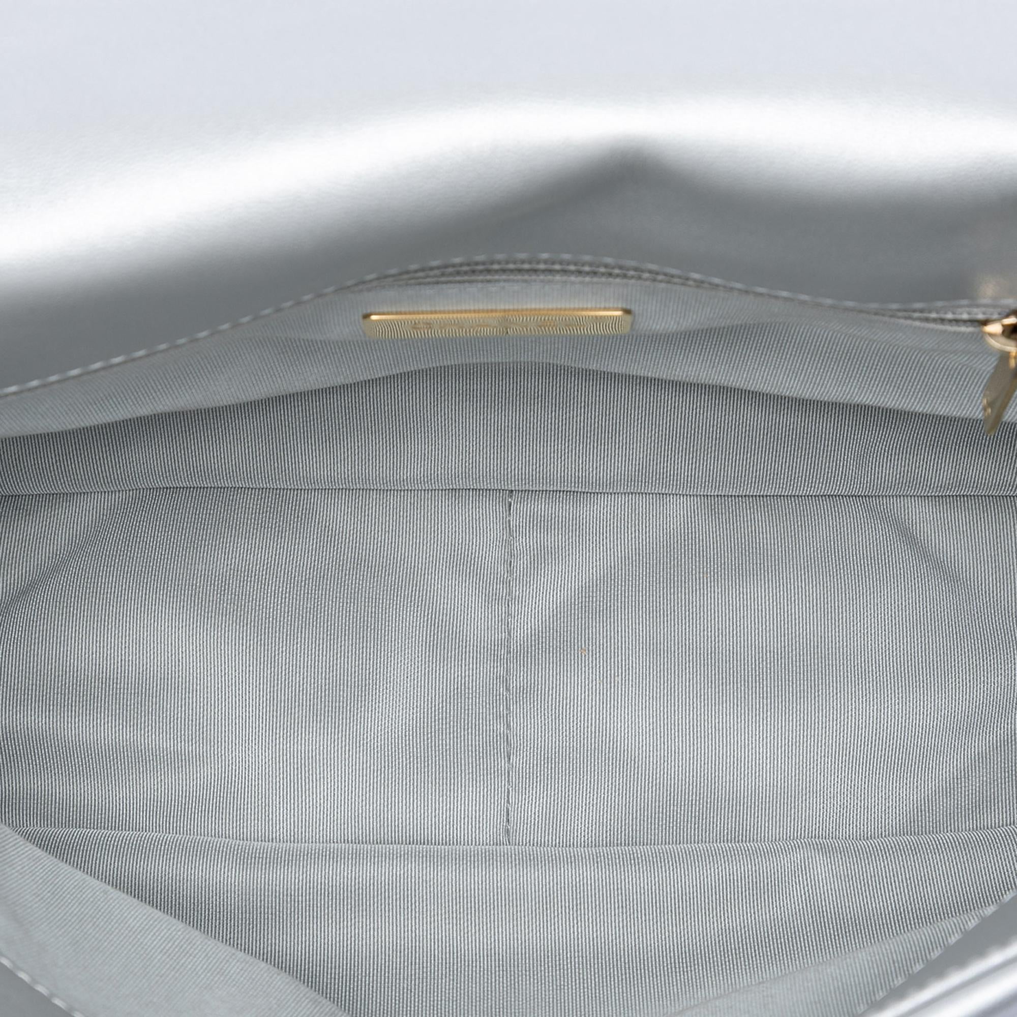 Chanel Large Metallic Lambskin 19 Flap