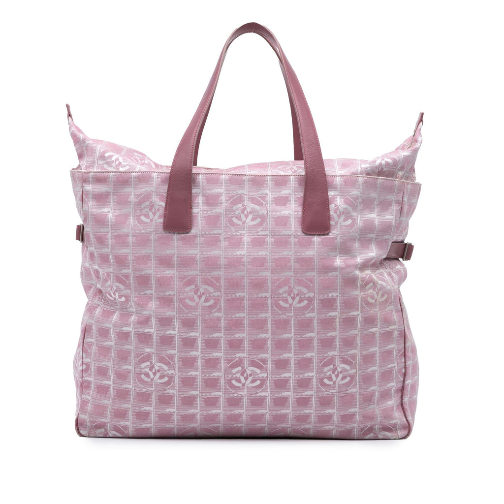 Chanel Large New Travel Line Nylon Tote