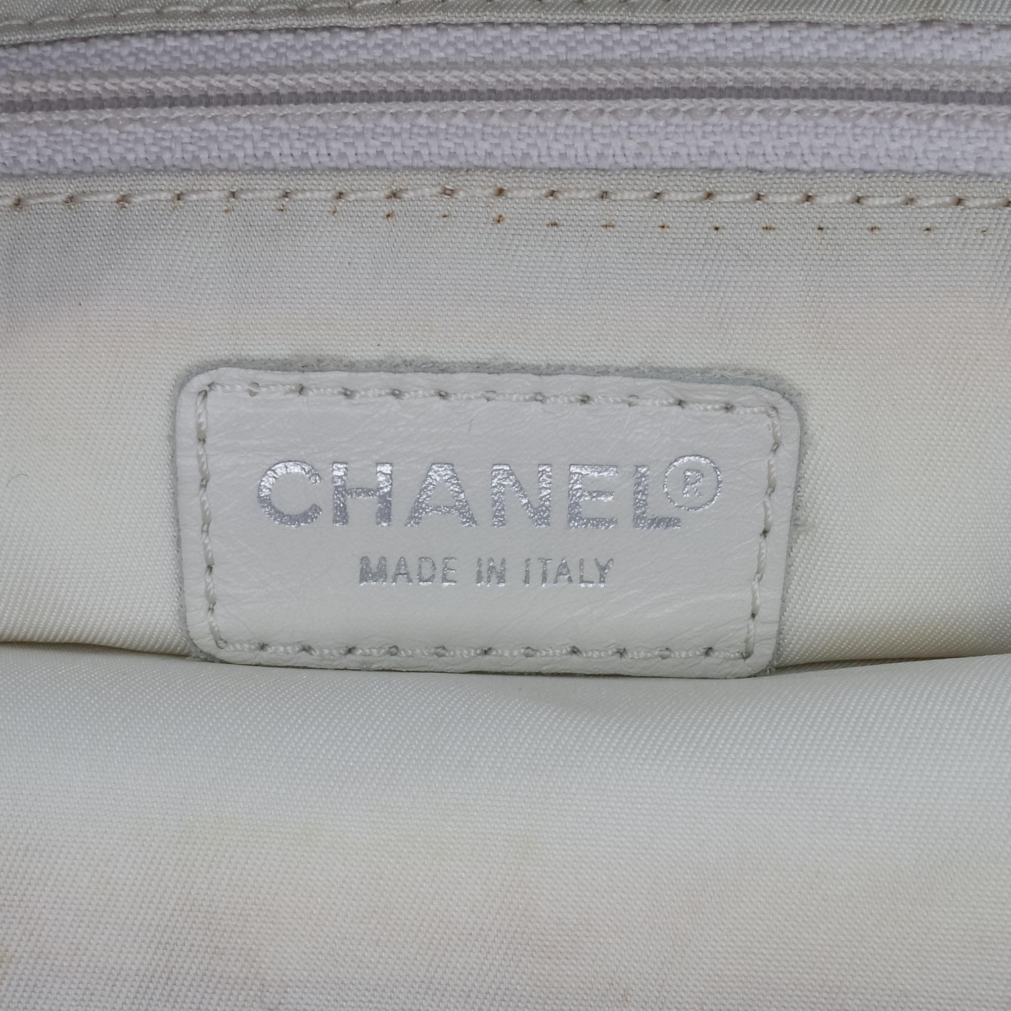 Chanel Large New Travel Line Nylon Tote