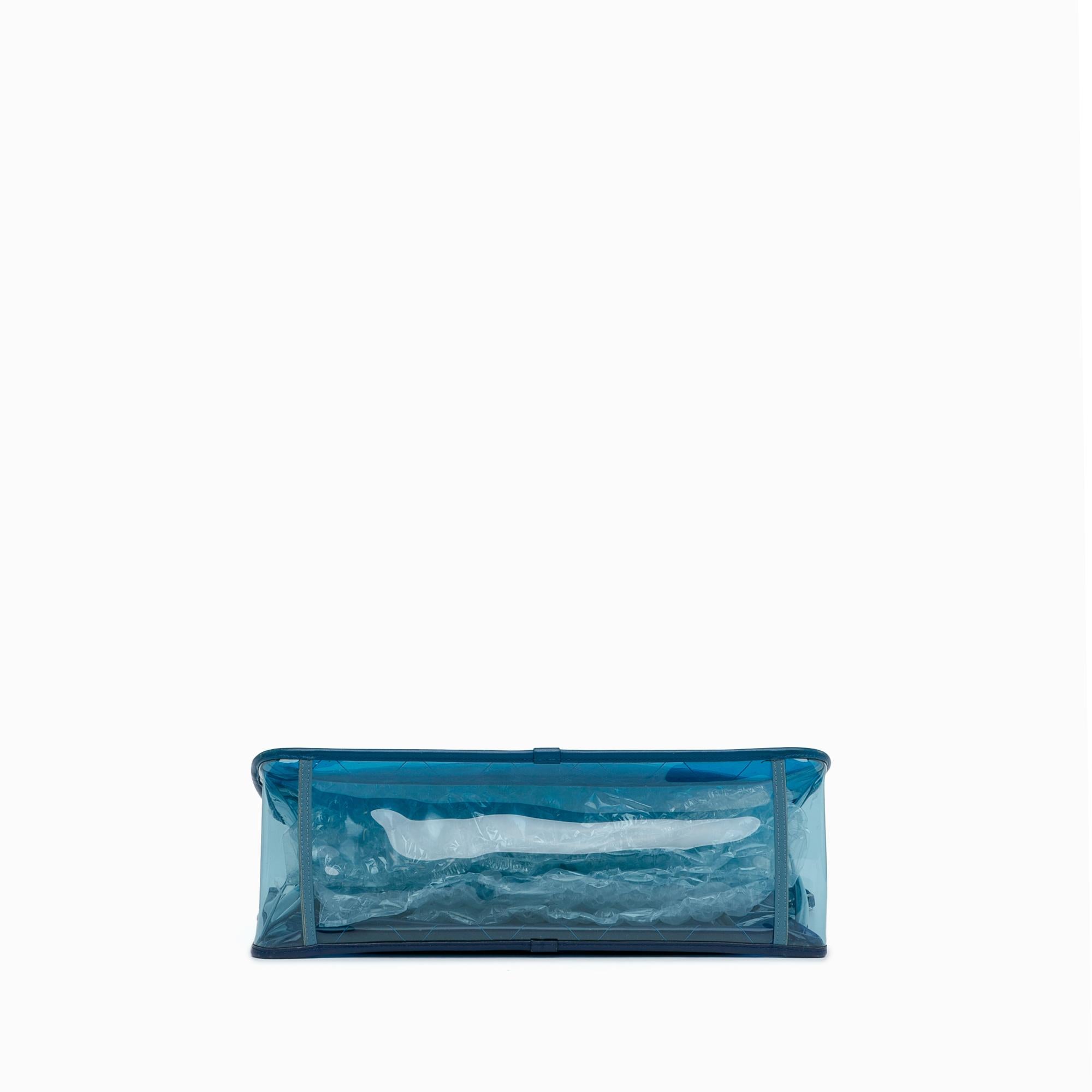 Chanel Large PVC and Lambskin Coco Splash Shopping Tote (SHG-jMDi6W)