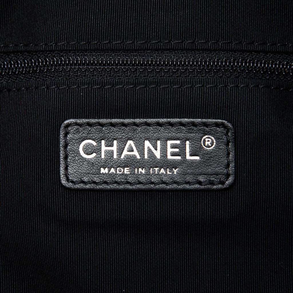 Chanel Large Patent Stretch Spirit Cabas Tote