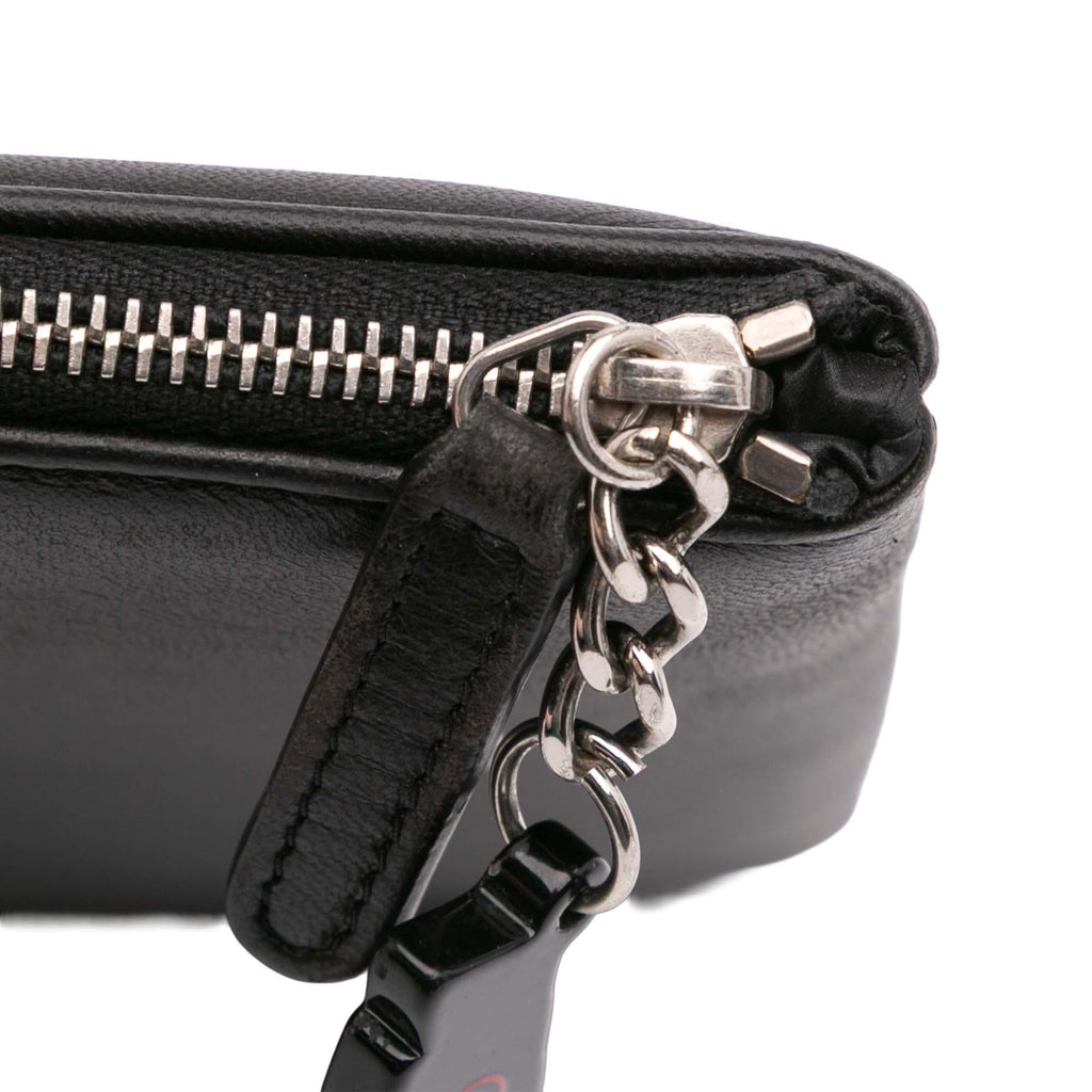 Chanel Large Printed Lambskin La Habana O Case Clutch