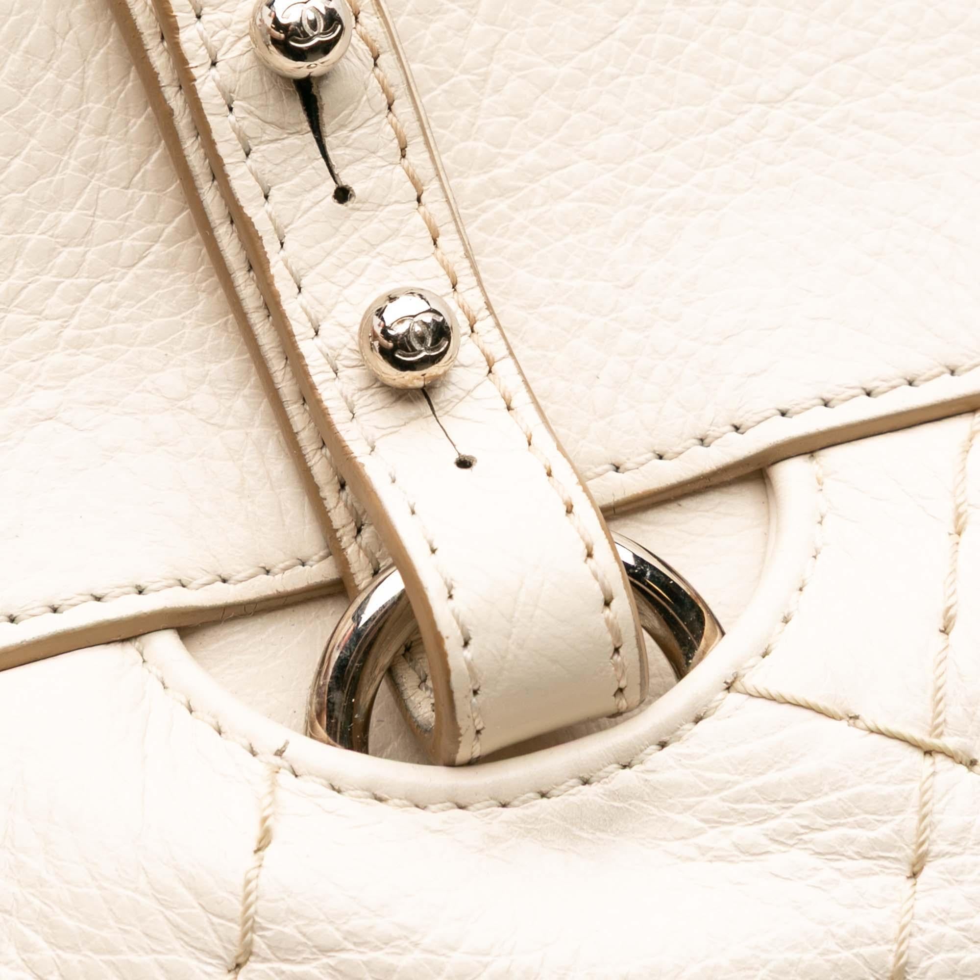 Chanel Large Quilted Aged Calfskin On The Road Tote