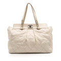 Chanel Large Quilted Aged Calfskin On The Road Tote