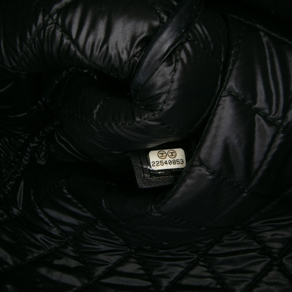 Chanel Large Quilted Caviar Boy O Case Clutch