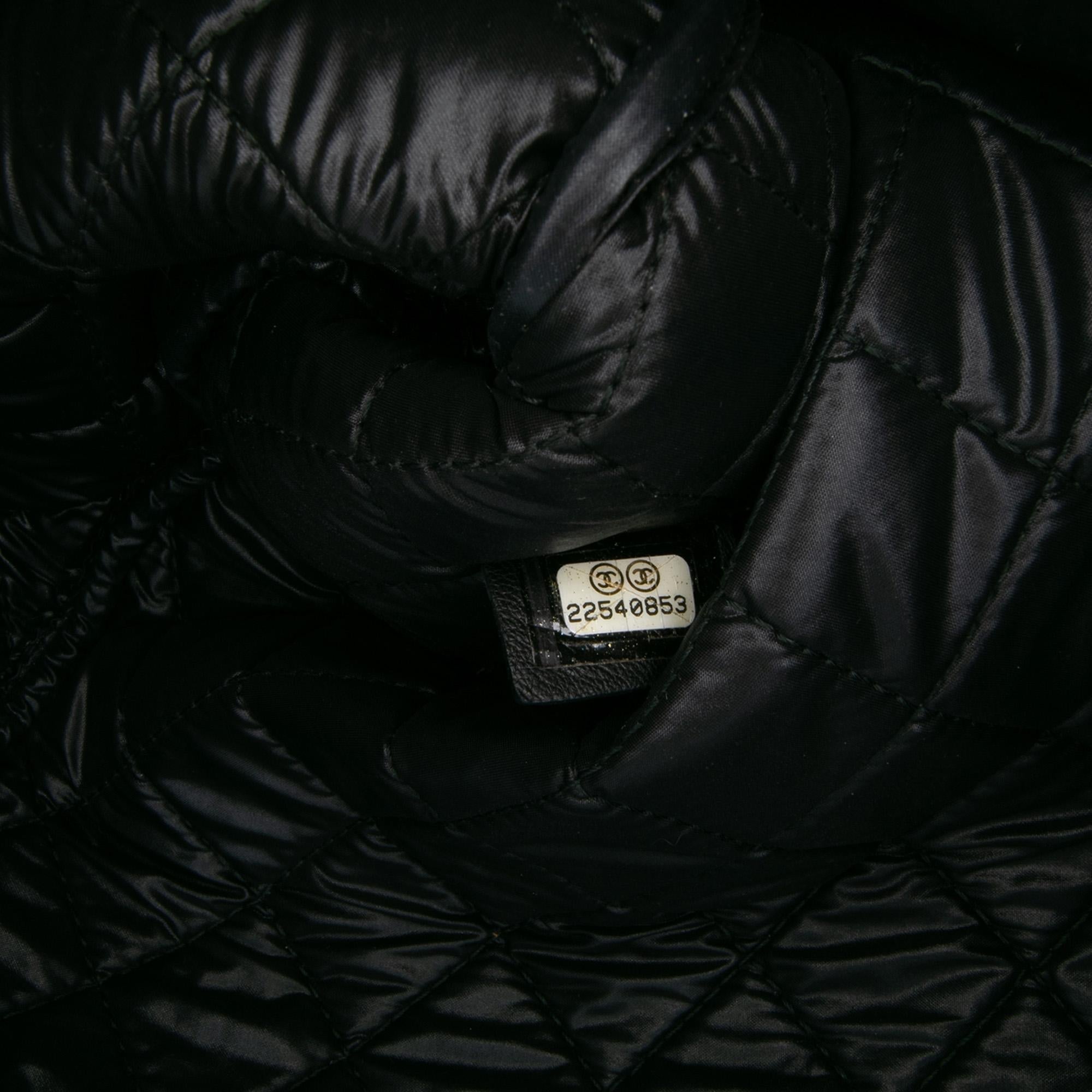 Chanel Large Quilted Caviar Boy O Case Clutch