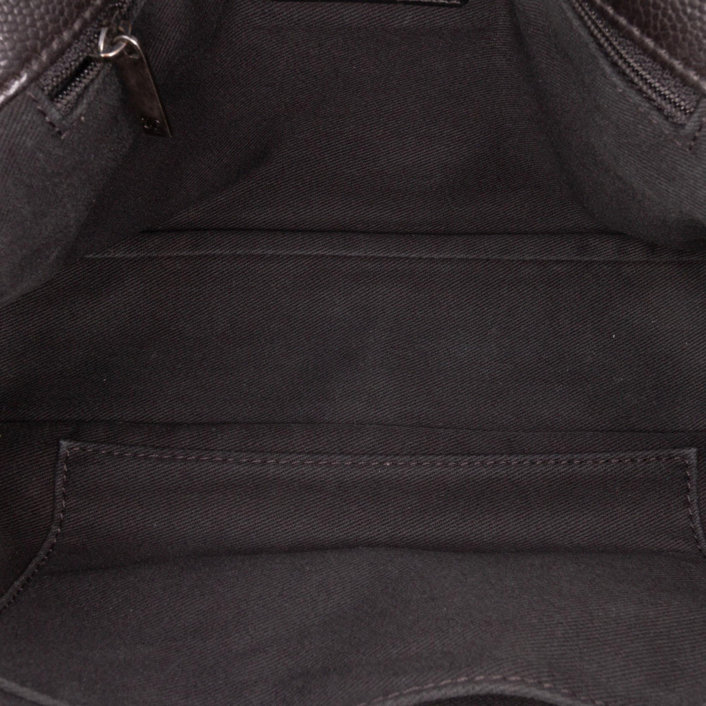 Chanel Large Quilted Caviar Now and Forever Flap