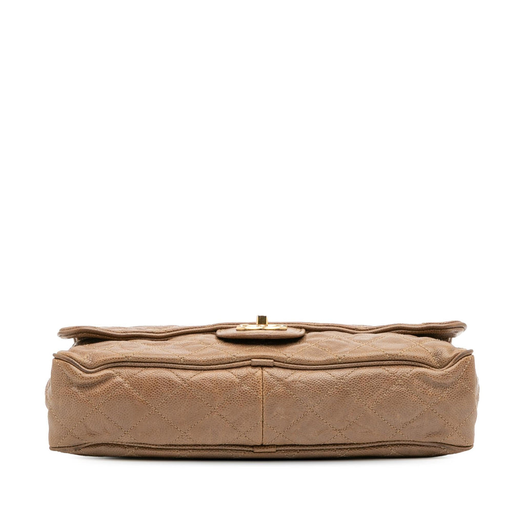 Chanel Large Quilted Caviar Shiva Flap