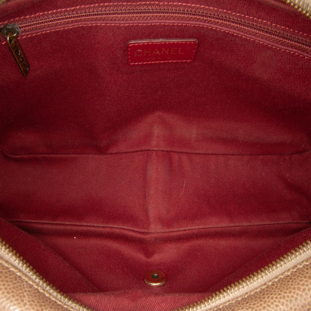Chanel Large Quilted Caviar Shiva Flap