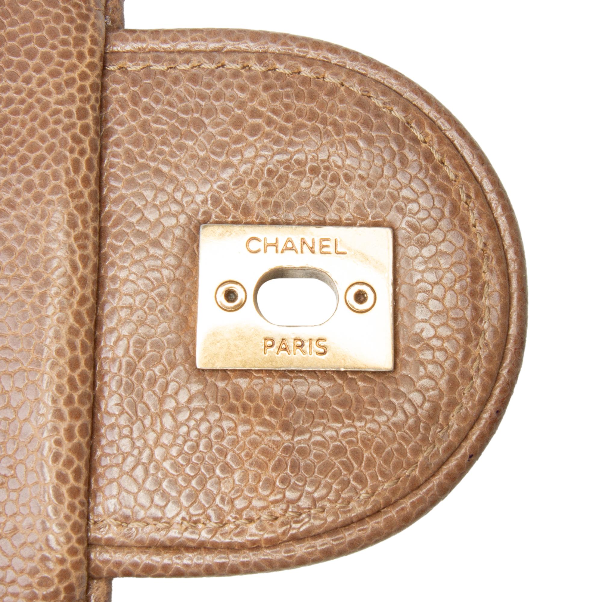 Chanel Large Quilted Caviar Shiva Flap