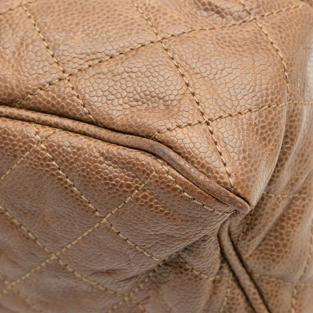 Chanel Large Quilted Caviar Shiva Flap