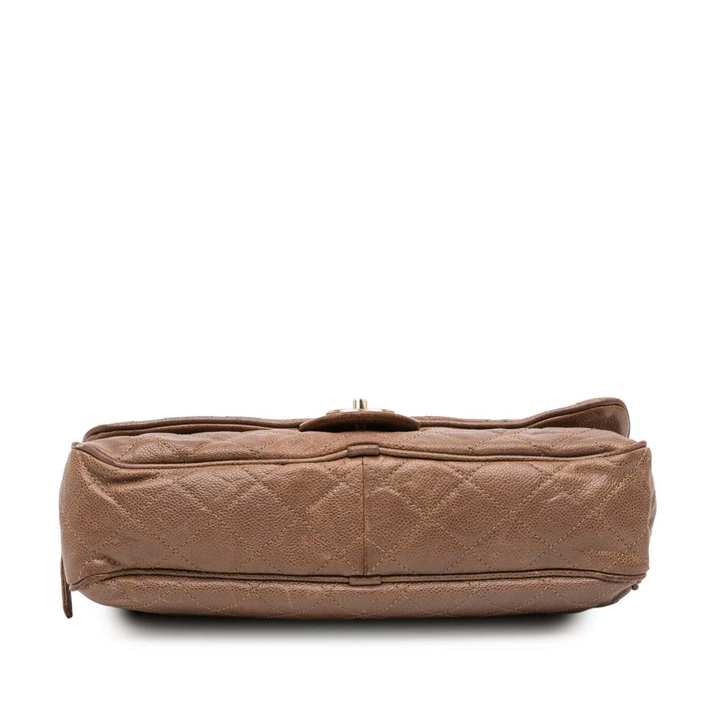 Chanel Large Quilted Caviar Shiva Flap