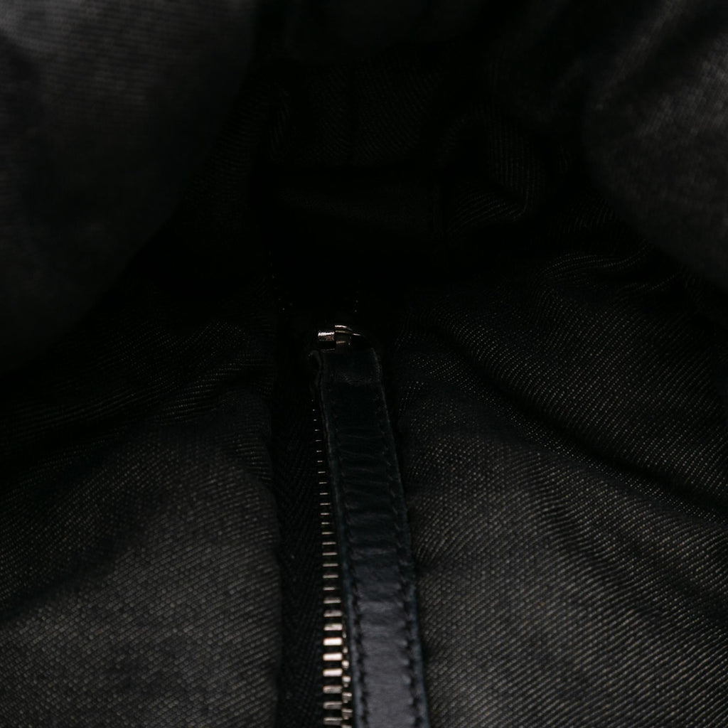 Chanel Large Quilted Denim Coco Cocoon Tote