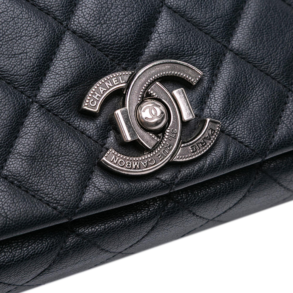Chanel Large Quilted Goatskin City Rock Flap