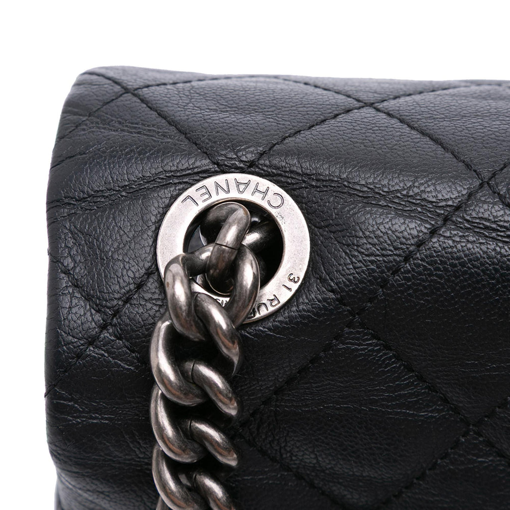 Chanel Large Quilted Goatskin City Rock Flap