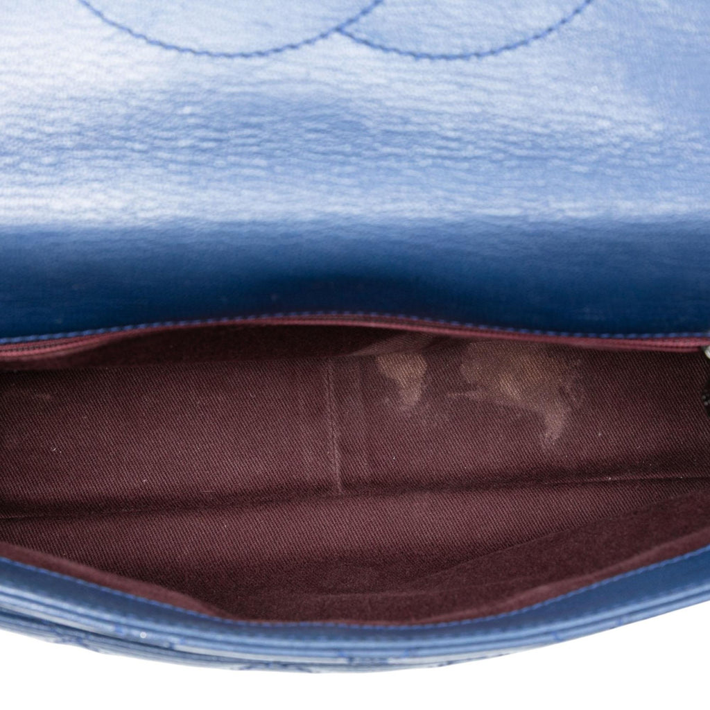 Chanel Large Quilted Goatskin Double Carry Waist Chain Flap