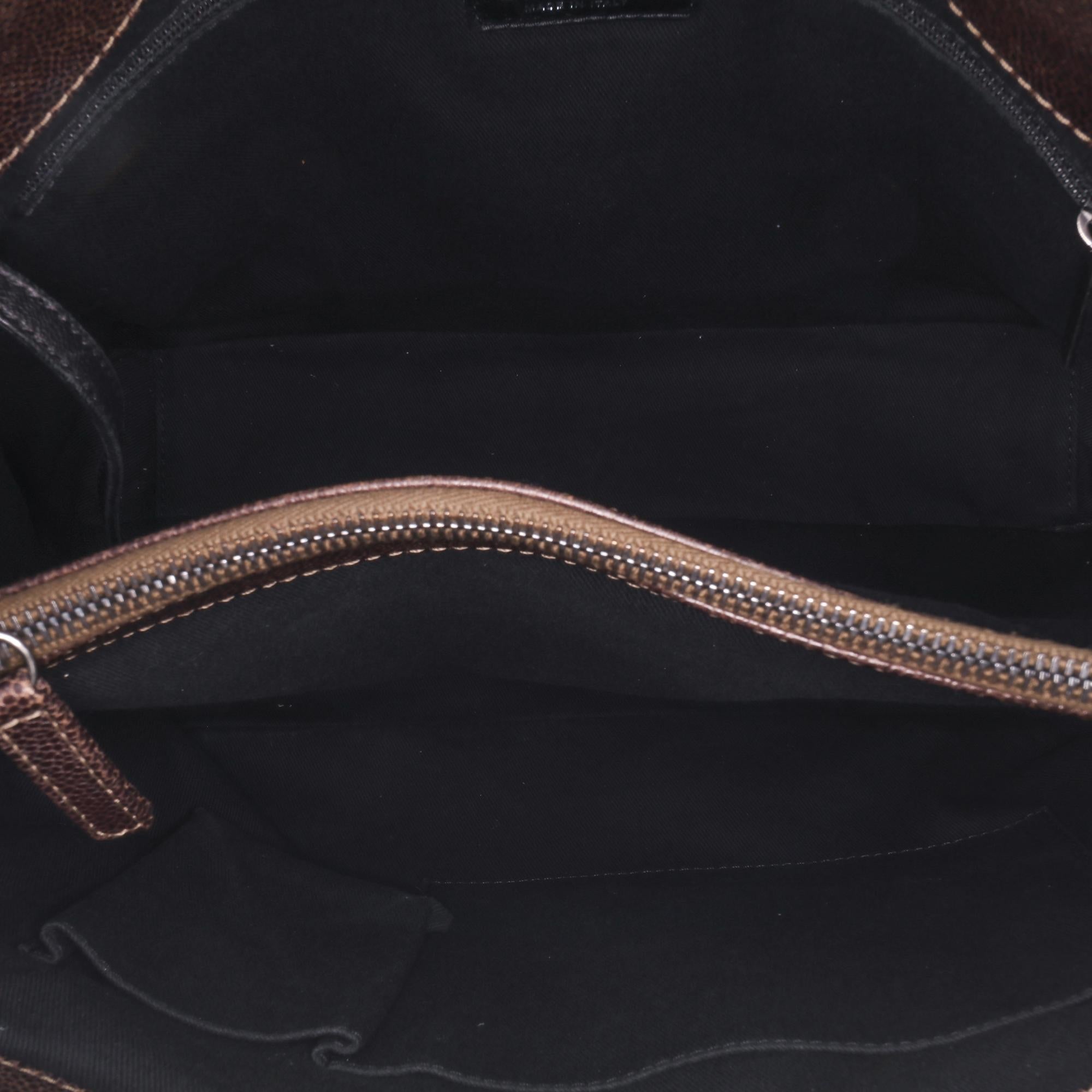 Chanel Large Quilted Iridescent Caviar Chic Tall Shopping Tote