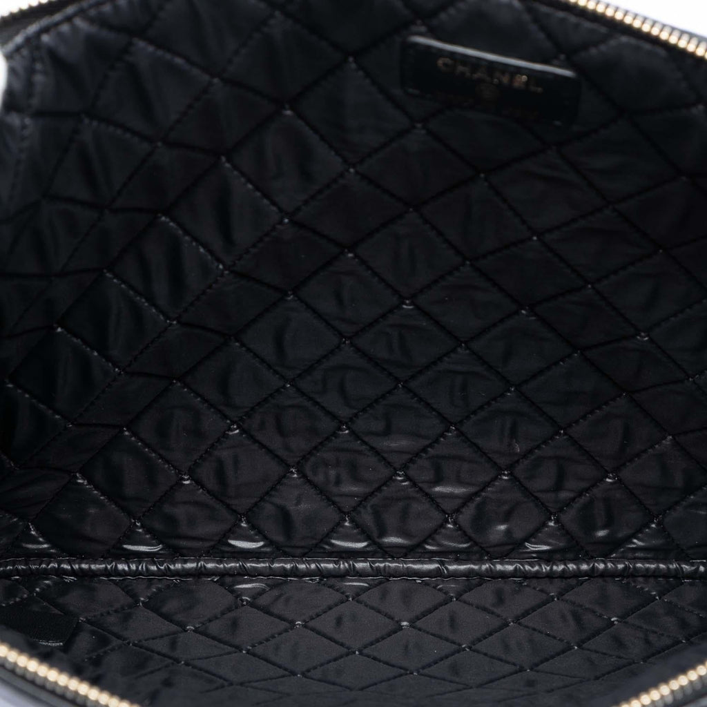 Chanel Large Quilted Lambskin Casino Charms O Case Clutch